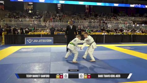 Banx Travis Kohl Ager vs Teddy Barrett Sanford 2025 Pan Kids Jiu-Jitsu IBJJF Championship