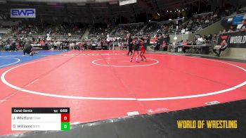 46 lbs Consolation - Journey Whitford, TEAM PRIDE ACADEMY vs Davi Williams, GRFSA