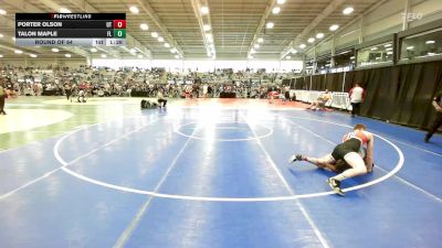 145 lbs Round Of 64 - Porter Olson, UT vs Talon Maple, FL