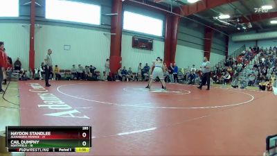 285 lbs Semis & Wb (16 Team) - Cail Dumphy, Northfield vs Haydon Standlee, Alexandria Monroe