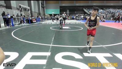 43 lbs Semifinal - Ivan Zavala, Team Coalinga vs Attikus Tucker, Hobbs Elite Wrestling