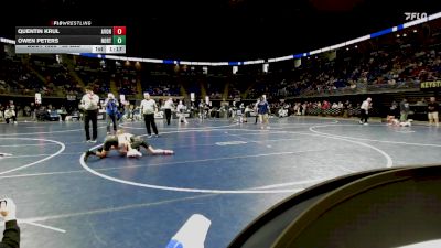 95 lbs Consy 1 - Quentin Krul, Avonworth vs Owen Peters, North Allegheny