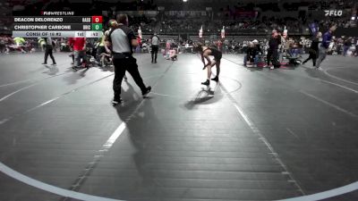 120 lbs Consi Of 16 #2 - Deacon DeLorenzo, Hasbrouck Heights vs Christopher Carbone, Brick Wrestling Club