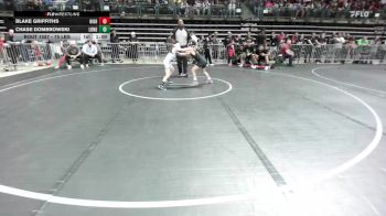 75 lbs Round Of 16 - Blake Griffiths, Highlanders vs Chase Dombrowski, Long Valley