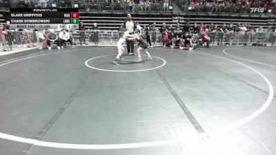 75 lbs Round Of 16 - Blake Griffiths, Highlanders vs Chase Dombrowski, Long Valley