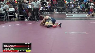 150 lbs Round 2 - Kale Leymaster, Xavier, Cedar Rapids vs Cabral Luis, Tinley Park (Andrew)