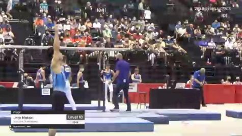 Jojo Motoki - Floor, Mercury Gymnastics - 2021 USA Gymnastics Development Program National Championships