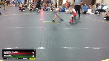 49 lbs Round 3 (8 Team) - Weston Olvera, Ares Black vs Evan Hill, Untouchables