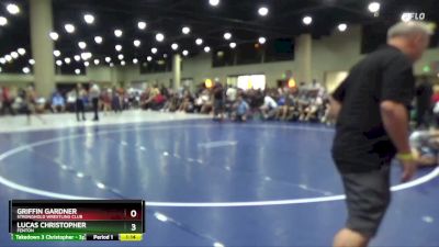 115+120 Quarterfinal - Lucas Christopher, Fenton vs Griffin Gardner, Stronghold Wrestling Club