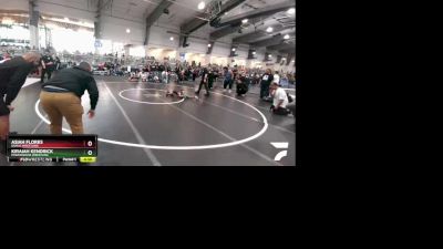 48 lbs Quarterfinal - Asiah Flores, Dumas Wrestling vs Kiraiah Kendrick, Powerhouse Wrestling