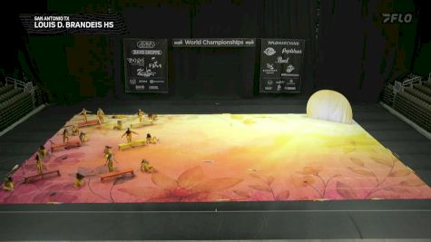 Louis D. Brandeis HS "San Antonio TX" at 2025 WGI Guard World Championships