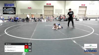 74 lbs Rr Rnd 4 - Brady Stewart, Askren Wrestling Academy - (B) vs Karson Ellenberg, Big Game Wrestling Club