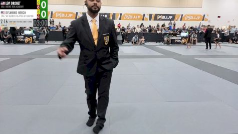 Levi Dronet vs Desmond Heron 2026 PBJJF Pan American Jiu-Jitsu Championships