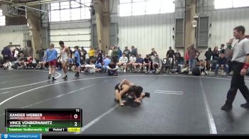 72 lbs Round 5 (8 Team) - Vince VonBernawitz, Diamond Fish vs Xander Webber, Aggression Legionaries