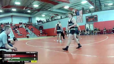 215 lbs Semis & Wb (16 Team) - Mason Hisey, Rochester vs Corbin Gardner, East Side