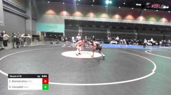 125 lbs Round Of 16 - Zach Blankenship, Oklahoma State vs David Campbell, Warner Pacific