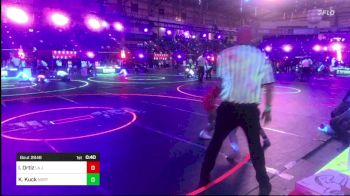 130 lbs Consi Of 8 #1 - Isabella Ortiz, La Junta Tigers vs Kali Kuck, Northwest Vikings