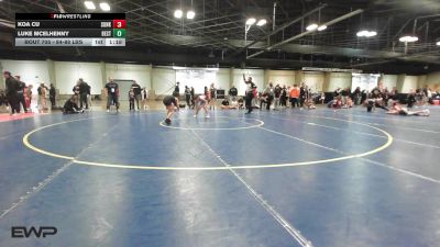 84-88 lbs Rr Rnd 1 - Koa Cu, Sunkist Kids Monster Garage vs Luke Mcelhenny, Best Trained