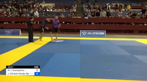 Michael L Giampietro vs João Alfredo Paixão Mendes Soare 2024 Pan IBJJF Jiu-Jitsu No-Gi Championship