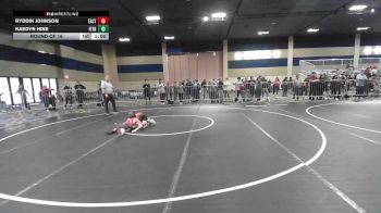 65 lbs Round Of 16 - Ryddik Johnson, Eastern Oregon Elite vs Kaedyn Hine, Fitness Fight Factory WC