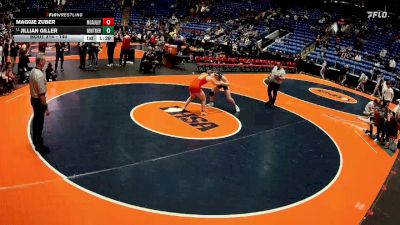 140 lbs Semifinal - Jillian Giller, Winnetka (New Trier) vs Maggie Zuber, Chicago (Mother McAuley)