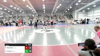 80 lbs Rr Rnd 2 - Riley Alcantar, Panda Wrestling Alliance vs CJ Caines, Mat Assassins Black