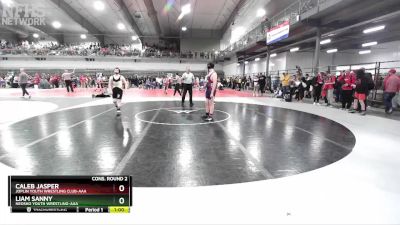 150 lbs Cons. Round 2 - Caleb Jasper, Joplin Youth Wrestling Club-AAA  vs Liam Sanny, Neosho Youth Wrestling-AAA