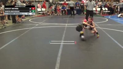 45 lbs Champ. Round 1 - Harley Meyers, Cardington Pirates vs Kadyn Matuszak, GGB Ohio