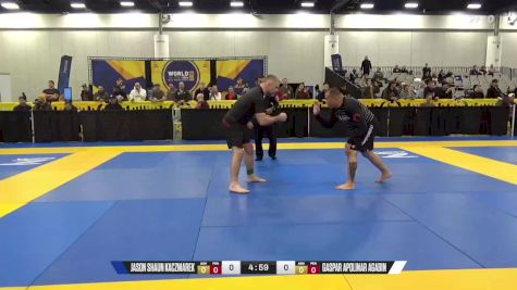 Gaspar Apolinar Agabin vs Jason Shaun Kaczmarek 2024 World IBJJF Jiu-Jitsu No-Gi Championship