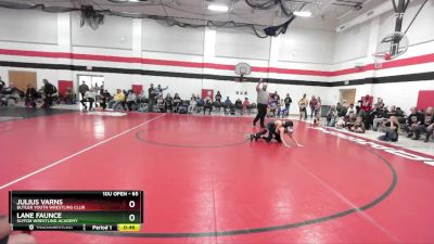 65 lbs Cons. Round 3 - Julius Varns, Butler Youth Wrestling Club vs Lane Faunce, SlyFox Wrestling Academy