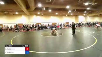 86 kg Round Of 32 - Asher Ruchti, Beaver Dam Wrestling Regional Training Center vs Tate Picklo, Oklahoma Regional Training Center