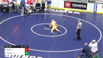 124 lbs Quarterfinal - Braedon Welsh, Trinity vs Charlie Mesich, Hempfield