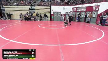 56 lbs Champ. Round 1 - Landon Jester, Lebanon Tiger Wrestling Club vs Cody Brown Jr, Avon Wrestling Club