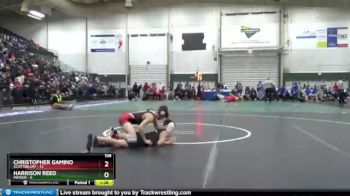 106 lbs Semis & 1st Wrestleback (8 Team) - Harrison Reed, Minden vs Christopher Gamino, Scottsbluff