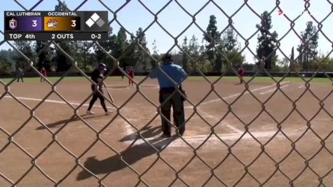 Replay: Cal Lutheran vs Occidental | Mar 21 @ 3 PM