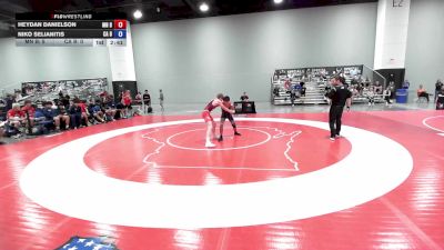 106 lbs Heydan Danielson, Minnesota Blue vs Niko Selianitis, California Blue