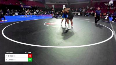 285 lbs Round Of 16 - Frank Bainivallu-Bola, El Camino (SJ) vs Zachary Limon, Clovis (CS)