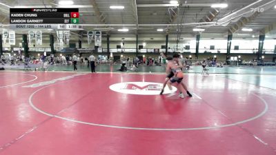 144 lbs Quarterfinal - Kaden Chung, Dulles South Wrestling vs Landon Garnett, Sly Fox Wrestling Club