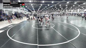 144 lbs Consi Of 4 - Ryker Hall, East Valley WC vs Nicholas Meza, Gilbert WC