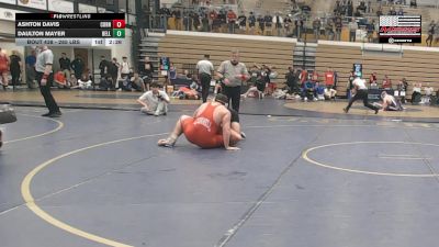 285 lbs Semifinal - Ashton Davis, Cornell vs Daulton Mayer, Bellarmine
