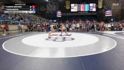 285 lbs Champ. Rd Of 16 - Connor Bercume, MI vs Tyson Martin, WI