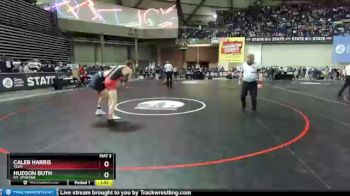 3A 138 lbs Quarterfinal - Hudson Buth, Mt. Spokane vs Caleb Harris, Yelm