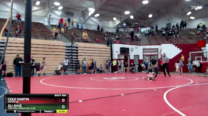 57-63 lbs 5th Place Match - Eli Shue, Western Wrestling Club vs Cole ...