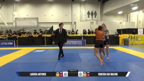 Vanessa Rae Malone vs Larissa Antunes 2025 World IBJJF Jiu-Jitsu No-Gi Championship