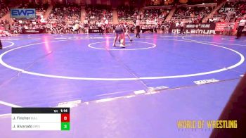 96 lbs Round Of 16 - Jaxon Fincher, BullTrained vs John Alvarado, Apex