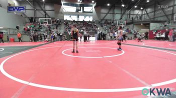 62-67 lbs Rr Rnd 3 - Gabriella Alba, SARfit vs Autumn Foust, Keystone Kids Wrestling Club