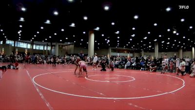 110 lbs Round 1 (4 Team) - Addie Babcock, Alabama Elite Gold vs Doria Hamlet, Mat Clash Beastin`