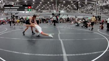 215 lbs Round 4 (8 Team) - Logan Schaefer, Prime WC White vs Samuel Parkhurst, Team 302 Blue