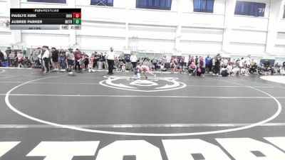 68 lbs Round Robin 1 - Paislye Kirk, Ohio Skibidi Rizzlers - Pink vs Aubree Parker, Metro All-Stars-Girls