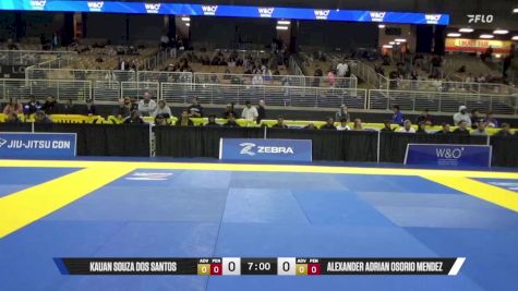 Alexander Adrian Osorio Mendez vs Kauan Souza Dos Santos 2025 Pan Jiu Jitsu IBJJF Championship